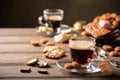 Dutch holiday Sinterklaas festive breakfast Royalty Free Stock Photo