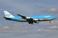 KLM asia Boeing 747-400 Royalty Free Stock Photo