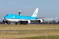 KLM Boeing 747-400 Royalty Free Stock Photo