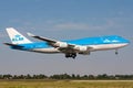 KLM Boeing 747-400 Royalty Free Stock Photo
