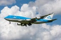 KLM Boeing 747-400 Royalty Free Stock Photo