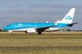 KLM Boeing 737-700 Royalty Free Stock Photo