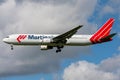 Dutch Martinair Boeing 767 Royalty Free Stock Photo