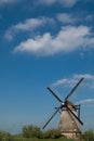 Dutch mill Royalty Free Stock Photo
