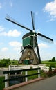 Dutch mill Royalty Free Stock Photo