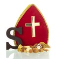 Dutch mitre of Sinterklaas Royalty Free Stock Photo