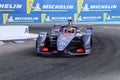 Dutch motor racing driver and round 13 race winner Robin Frijns of Envision Virgin Racing Team driving his Formula E car 4