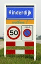 Dutch municipality sign Royalty Free Stock Photo