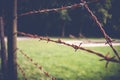 Dutch national Holocaust memorial, westerbork Royalty Free Stock Photo