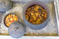 Dutch Oven Cooking Royalty Free Stock Photo