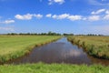 Dutch polder landscape of Zaandijk