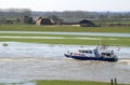 Dutch police boat on the river