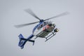 Dutch police helicopter Royalty Free Stock Photo