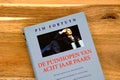 Dutch political pamphlet `De puinhopen van acht jaar paars`, by Pim Fortuyn. Royalty Free Stock Photo