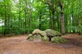 Dutch Prehistoric Dolmen Hunebed in Drnethe Royalty Free Stock Photo