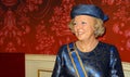 Dutch Princess Beatrix wax figure Royalty Free Stock Photo