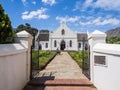 Dutch Reformed Church in Franschhoek Royalty Free Stock Photo