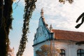 Dutch Reformed Church in Galle fort evening landscape photograph Royalty Free Stock Photo