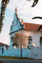 Dutch Reformed Church in Galle fort evening landscape photograph Royalty Free Stock Photo