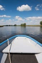 Dutch river the Eem Royalty Free Stock Photo