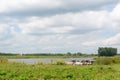 Dutch river landscape Royalty Free Stock Photo