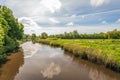 Dutch river Mark on a sunny spring day