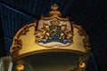 Dutch Royal Barge next to Amsterdam National Maritime museum