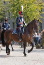 Dutch Royal Guards on horse