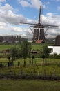 Dutch rural spring landscape