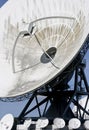 Dutch satellite communications in Burum Royalty Free Stock Photo