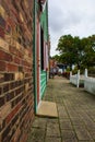 A Dutch street on Windmill Island Gardens