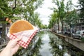 Dutch stroopwafel Royalty Free Stock Photo