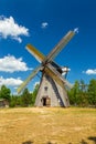Dutch type windmill from Brusy, Wdzydze Kiszewskie, Poland