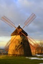Dutch type windmill in White Carpathians