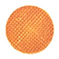 Dutch Waffle Royalty Free Stock Photo