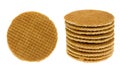 Dutch waffle Royalty Free Stock Photo