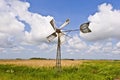 Dutch wind turbine Royalty Free Stock Photo