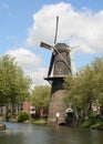 Dutch Windmill Royalty Free Stock Photo