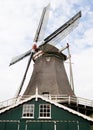 Dutch windmill Royalty Free Stock Photo