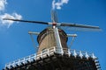 Dutch Windmill Frog Perspective