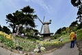 Dutch Windmill Golden Gate Park 5 Royalty Free Stock Photo