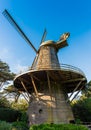 Dutch windmill - Golden Gate Park, San Francisco Royalty Free Stock Photo