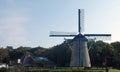 Dutch Windmill Kijkduin in Schoorl in North Holland, the Netherlands Royalty Free Stock Photo