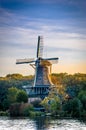 Dutch Windmill Kralingen, Rotterdam, Holland