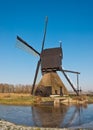 Dutch windmill with scoopwheel pump