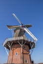 Dutch windmill Zeldenrust in Dokkum
