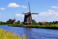 Dutch windmills Royalty Free Stock Photo