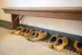 Dutch wooden clogs Royalty Free Stock Photo