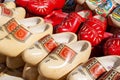 Dutch wooden clogs Royalty Free Stock Photo