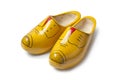 Dutch wooden shoes Royalty Free Stock Photo